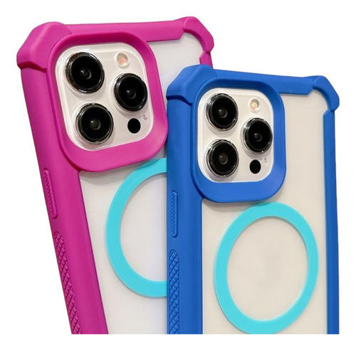 Funda Para iPhone Uso Rudo Defender 2 En 1 Con Magsafe