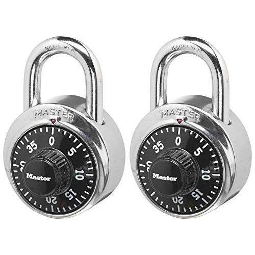 Cadeado Combinado Master Lock 1500t 48mm Em Aço Inoxidável