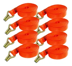 Comprar 8 Fitas Para Amarração De Carga 800kg 4 Metros E 25mm no Mercado Livre