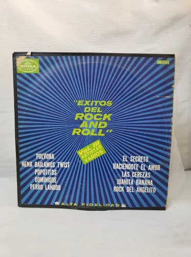 Exitos Del Rock And Roll Disco Lp Acetato Vinilo | Meses sin interés