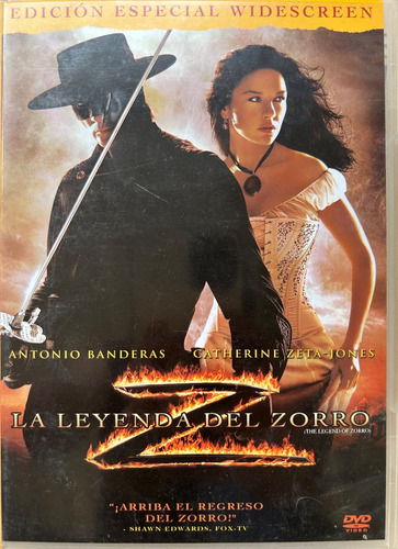 Pelicula La Leyenda Del Zorro Original Dvd Antonio Banderas