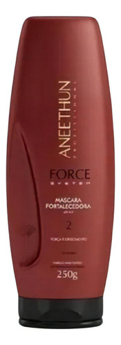 Mascara 250g Fortalecedora Force System Aneethun