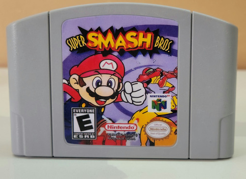 Super Smash Bros N64 Cartucho Original N64 (Usado)