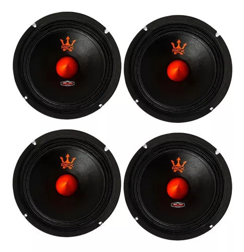 4 Mini Paredão Woofer Médio Magnum Lançamento Exclusivo 200w