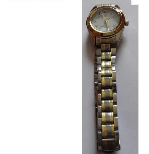 Relógio De Pulso Aço Inox Dourado Orimet