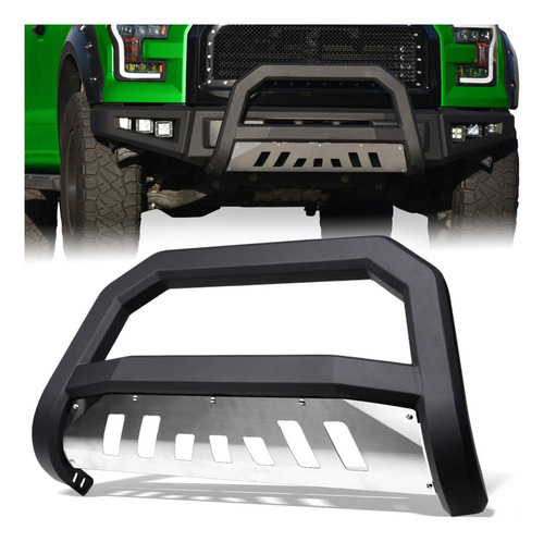 Stehlen Para Toyota Tacoma Advance Serie Bull Bar Placa Mate