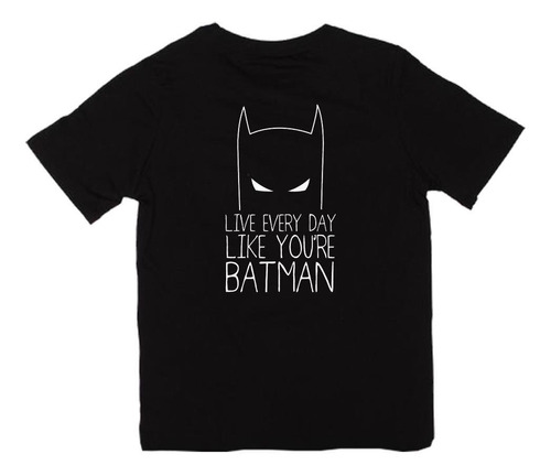 Remeras Infantiles Batman Dc Comics |de Hoy No Pasa| 33 V