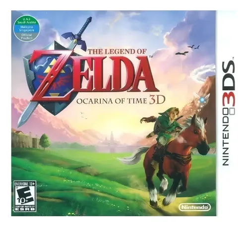 The Legend Of Zelda Ocarina Of Time 3d Standard Edition Fisico
