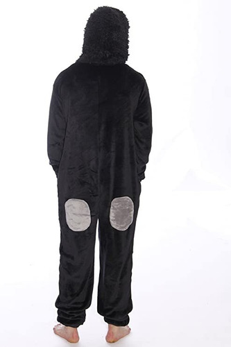 Disfraz Pijama De Chango Gorila Simio Unisex Hombres Mujer Damas Adultos Envio Gratis