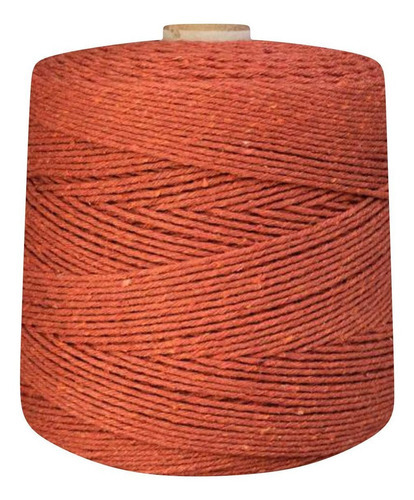 Barbante Eco Brasil 8 Fios 1 Kg Linha Tricô Crochê Coloridas Cor Havana