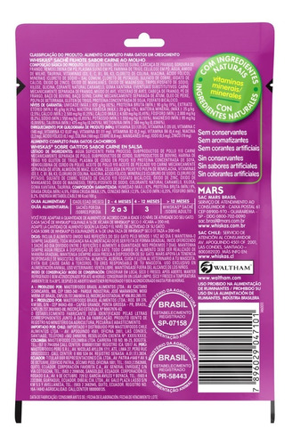 Comida Para Gatos Whiskas Sobres Adulto Atún X85gr (pcx20un)