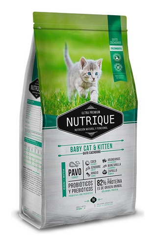 Alimento Vitalcan Nutrique Baby Cat Kitten 7,5 Kg