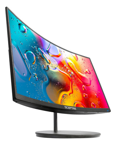 Monitor Curvo Led 27 75hz Hdmi Vga Altavoces Integrados Sin