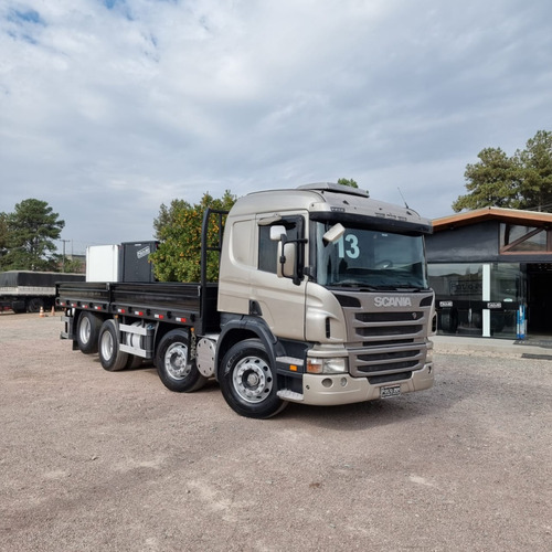 Imagem 4 de 15 de Caminhão Bitruck Scania 8x2 P310 Porta Container 2013