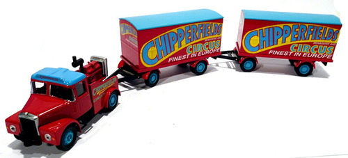 Caminhão Scammell Highwayman 1/50 Corgi Circus Chipperfields