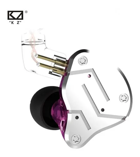 In Ear Kz Zsn Pro - Color Púrpura - Sin Micrófono