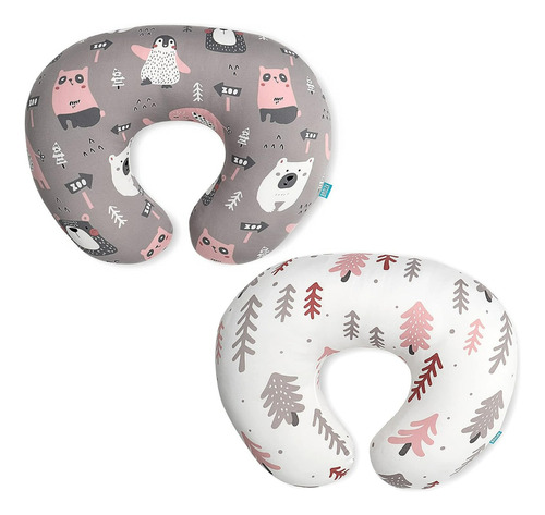 Funda De Almohada Bebe Lactancia Elastica Infantil Adaptable