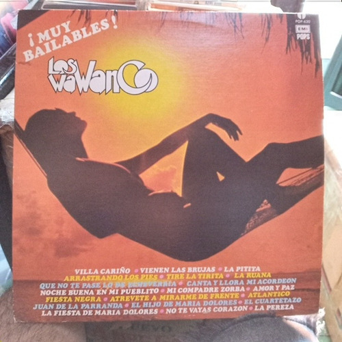 Los Wawanco Muy Bailables Vinil,lp,acetato