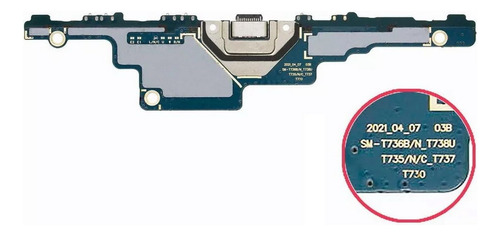  Dock Conector Puerto De Carga Para Samsung Tab S7 Fe