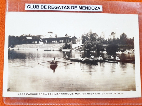 Antigua Postal Club De Regatas De Mendoza 