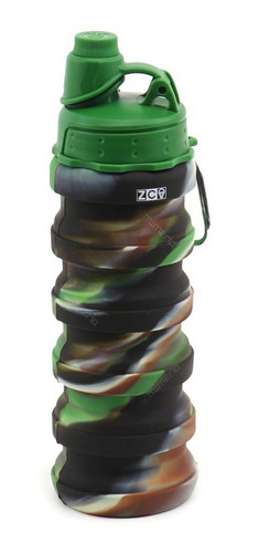 Imagem 1 de 1 de Garrafa Retrátil Camuflado