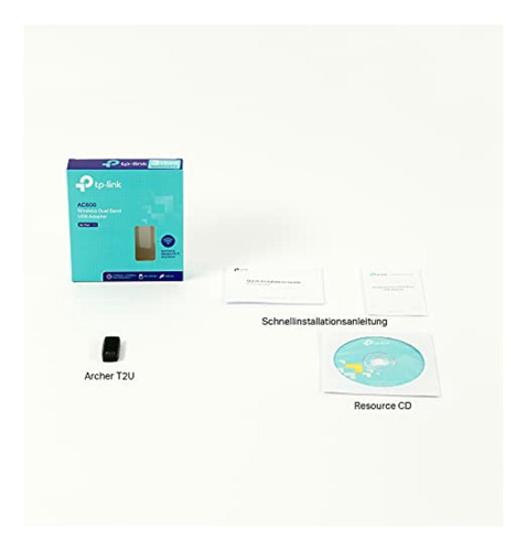 Tp-link Archert2u Adaptador Usb Inalámbrico Ac600 Banda Dual