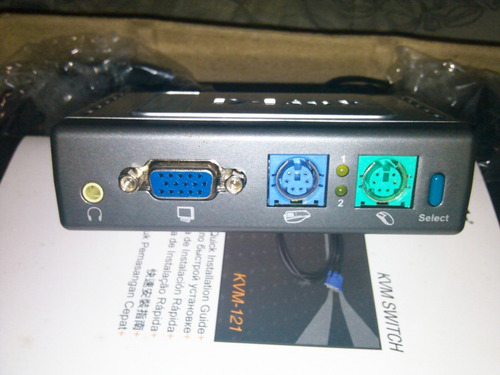 Imagen 3 de 5 de D-link Kvm-121 Ps2 Switch 2p Audio
