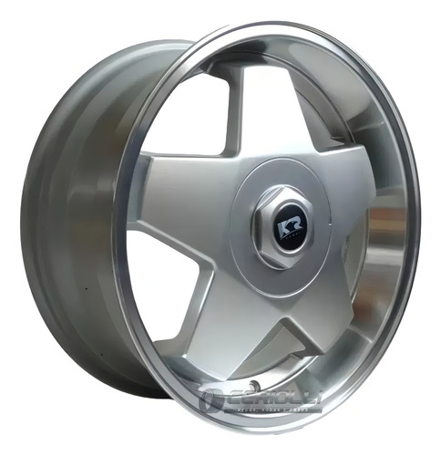 Roda Aro 17 Borbet Kr Tala 7 K56 4 Furos / Valor Unitário Cor Prata