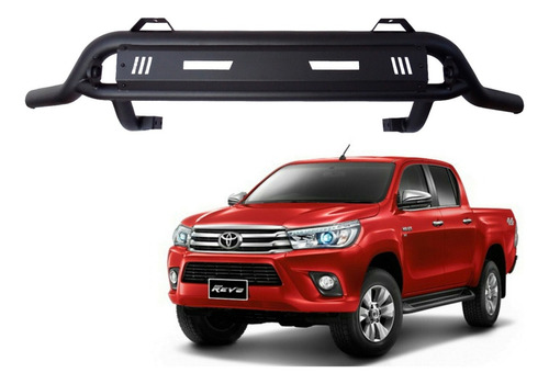 Defensa Bumper Frontal Compatible Toyota Hilux 2016-2021