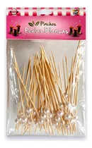 Comprar Pinchos Madera Bamboo Perlas Catering Picada Copetin X100