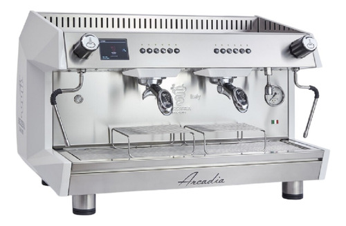 Maquina De Café Arcadia Blanca 2 Grupos 11l Bezzera. Bredys