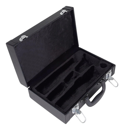 Tubo Negro Portable Caso Anti-choque Caja De Almacenamiento