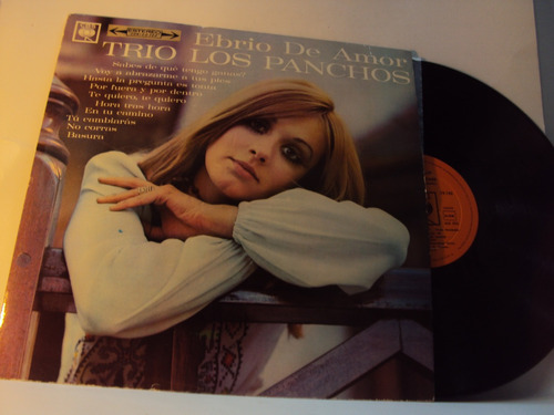 Vinilo Lp 135 Ebrio De Amor Trio Los Panchos 