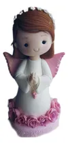 Comprar Souvenirs Angelitas Comunión Bautismo En Porcelana Fria