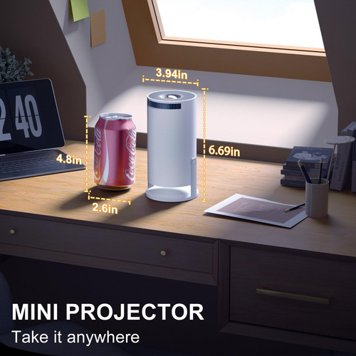 Proyector Inteligente 4k Wifi Bluetooth Android 11 Mini Hd