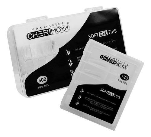 Uñas Tips Para Sistema Soft Gel - 120pcs