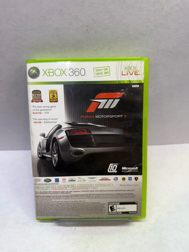 Halo 3 Odst + Forza Motosport 3 | Xbox 360 Original (Usado)