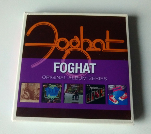 Box 5 Cd Foghat Original Album Foghat Live Fool For The City