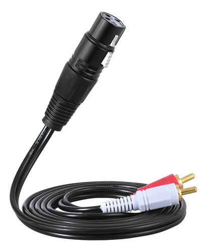 Cable De Audio Patch Rca Plug Macho Audio Hembra 1 Cable Y