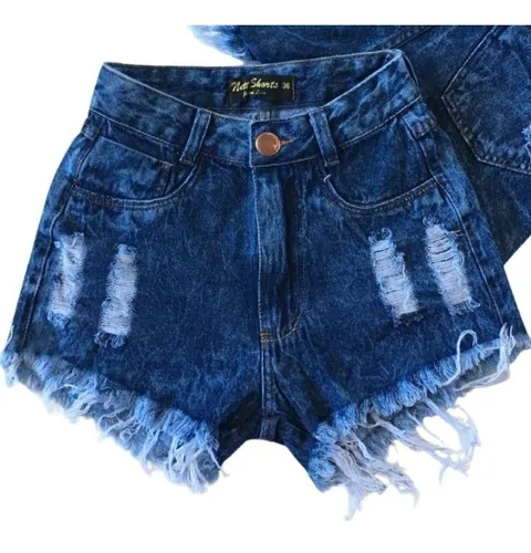 Shorts jeans feminino no mercado sale livre
