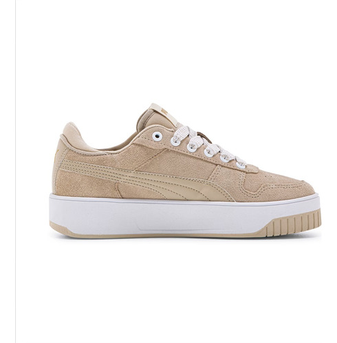 Tênis Puma Carina Street Thicklaces Bdp - Bege Granola