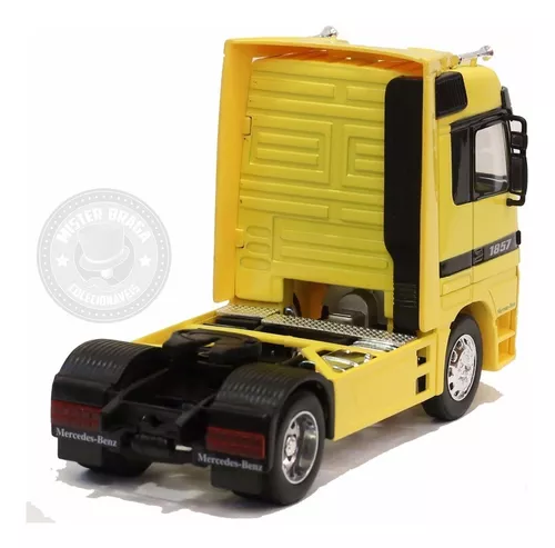 Caminhão Mercedes Benz Actros Branco Welly 1/32 