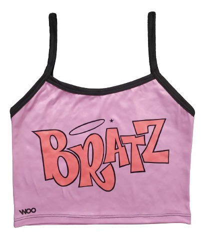 Tops Bratz Fondo Morado Unisex 