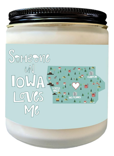  Iowa Love Someone In Iowa Loves Me Heart In Iowa Gift ...