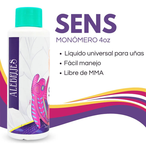 Liquido Acrilico Monomero 4 Oz Sens , Uñas , Mc Nails