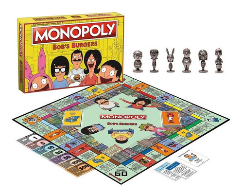 Monopoly Bobs Burgers Hasbro Gaming