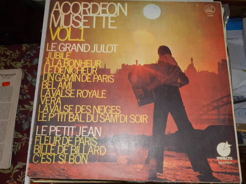 Vinilo 2205 - Acordeon Musette - Volumen 1 