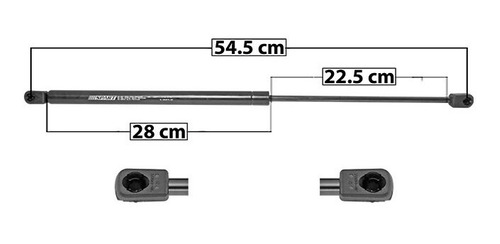 1-amortiguador 5a Puerta Izq O Der Spart Mazda 3 04-09