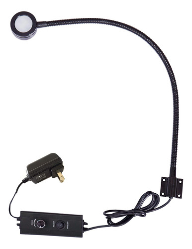 Luz Led Marina 20 Con Brazo De Cisne Y Lámpara Regulable