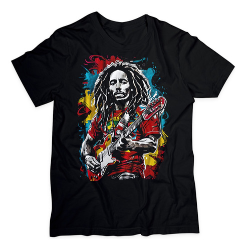 Remera Bob Marley Art